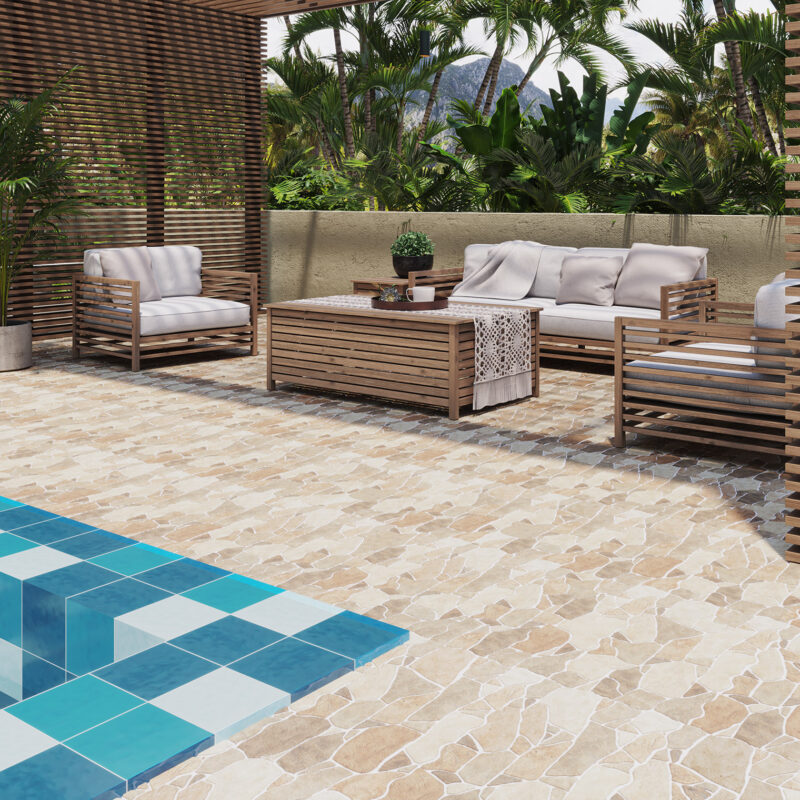 PARED ARENISCA CAFÉ