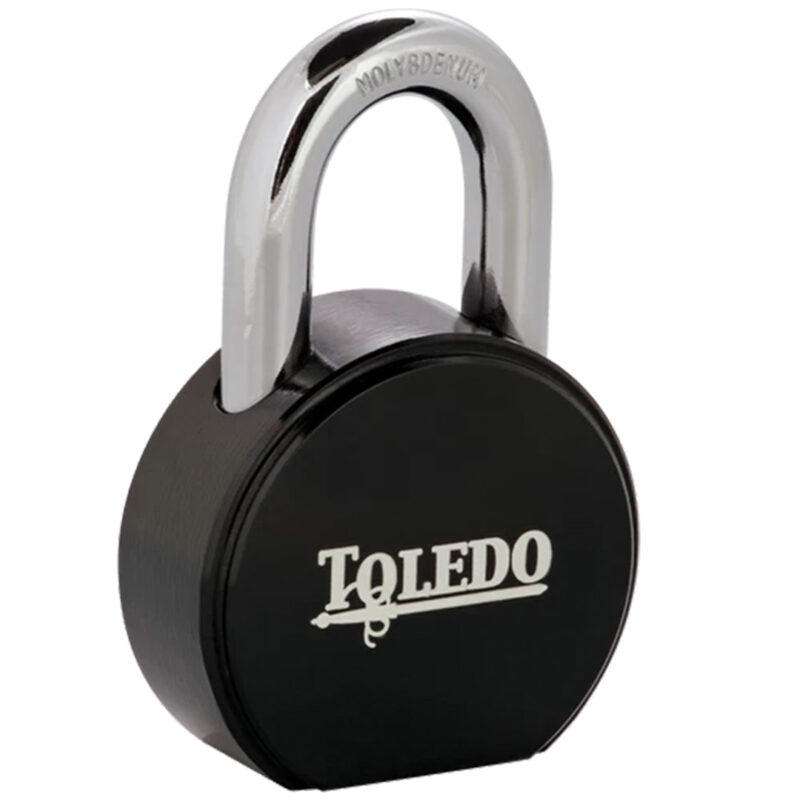 Toledo Super Duty Solid Steel Padlock